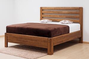 BMB ADRIANA LUX - masívna dubová posteľ 200 x 200 cm