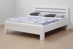 BMB ADRIANA LUX - masívna buková posteľ 200 x 200 cm