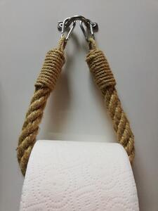 ASIR Držiak toaletného papiera ROPE konope