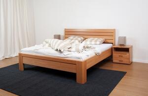 BMB GLORIA XL - masívna buková posteľ 120 x 200 cm