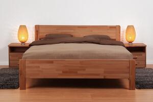 BMB SOFI - masívna buková posteľ, buk masív