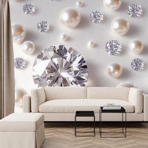 Fototapeta - Perly a diamanty (147x102 cm)