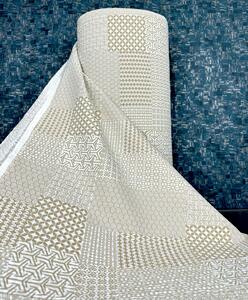 Ervi bavlna-krep š.240 cm - Geometrický vzor č.26557-38, metráž