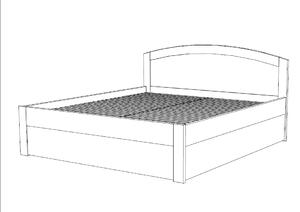 BMB MARIKA ART - masívna buková posteľ s úložným priestorom 140 x 200 cm