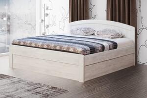 BMB MARIKA ART - kvalitná lamino posteľ s úložným priestorom 160 x 200 cm