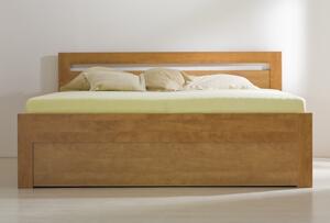 BMB MARIKA KLASIK - kvalitná lamino posteľ s úložným priestorom 200 x 200 cm