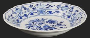Tanier hlboký 24cm Originál cibuľový porcelán Dubí