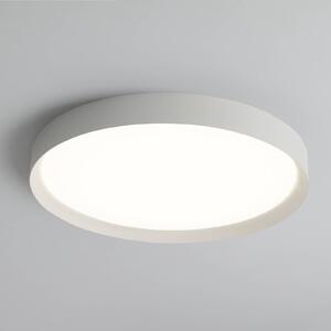 Stropné LED svetlo Minsk, biele, Ø 60 cm, Casambi, 42 W,, Biela / opálová, Obývacia izba / jedáleň, kov, Moderný, Závesné svietidlo