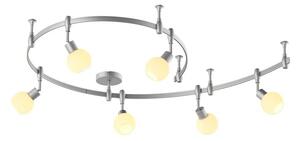 Arcchio - Peetz Stropné Lampa Silver/White