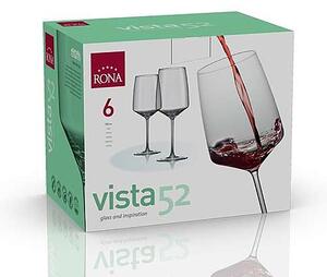 Rona poháre na víno VISTA 520 ml 6 ks