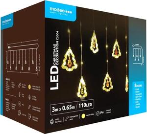 Modee Lighting LED dekorácia 110 LED 3m teplá biela stromčeky
