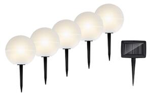 Grundig - SADA 5x LED RGBW Solárne svietidlo LED/3,2V IP44