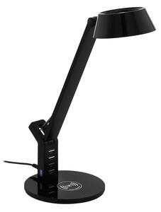 Eglo 99832 - stmievateľná dotyková LED stolná lampa BANDERALO LED/4,8W/230V čierna
