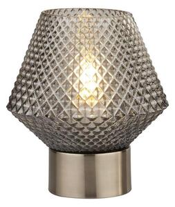 Searchlight EU60754SM - Stolná lampa AVIA 1xE27/7W/230V