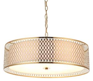 Endon 101569 - Luster na reťazi CORDERO 3xE27/10W/230V zlatý