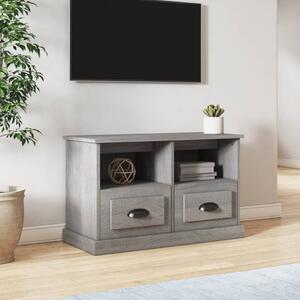 TV skrinka sivý dub sonoma 80x35x50 cm spracované drevo