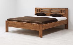 BMB ELLA MOON - masívna dubová posteľ 140 x 200 cm
