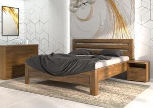 BMB ADRIANA LUX - masívna dubová posteľ 180 x 200 cm