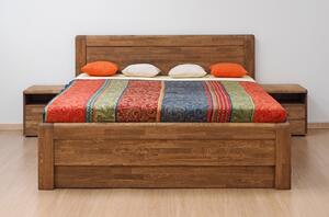 BMB ADRIANA FAMILY - masívna dubová posteľ 140 x 200 cm
