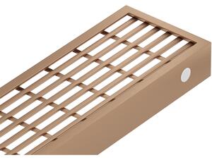 Mexen Flat M33 kryt pre líniový odtok 90 cm, brúsená meď - 1C33090