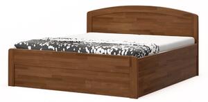 BMB MARIKA ART - masívna buková posteľ s úložným priestorom 90 x 200 cm