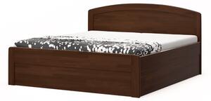 BMB MARIKA ART - masívna buková posteľ s úložným priestorom 160 x 200 cm