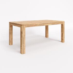 BMB RUBION s lubom - masívny dubový stôl 100 x 200 cm