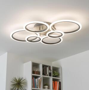 Brilagi - LED Stmievateľný prisadený luster ORBITS LED/85W/230V 3000-6500K antracit + DO