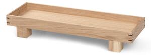 Ferm Living Drevený podnos Bon X small, oak