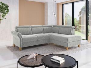 ROHOVÁ SEDAČKA, textil, svetlosivá Sit & More - Sedačky, Online Only