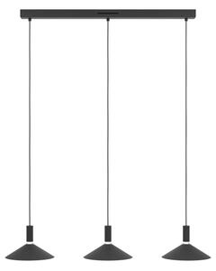 Eglo 902184 - LED RGBW stmievateľný luster na lanku CONOMAVILLA-Z 3xLED/7,5W/230V čierny