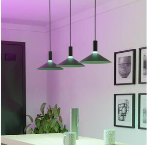 Eglo 902184 - LED RGBW stmievateľný luster na lanku CONOMAVILLA-Z 3xLED/7,5W/230V čierny