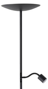 Eglo 901977 - stmievateľná stojacia lampa CONIVARINO LED/26,5W/230V +LED/4W čierna