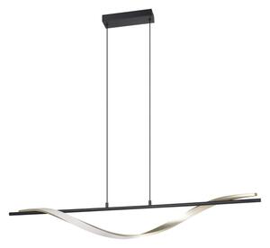 Eglo 902135-LED Závesné svietidlo na lane CONAPRATO LED/20W/230V 2700/4000/6500K čierna/zlatá