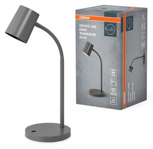 Osram - Stolová lampa DESK LINE 1xGU10/9W/230V sivá