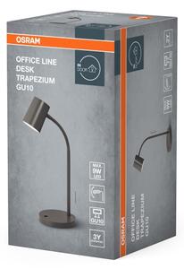 Osram - Stolová lampa DESK LINE 1xGU10/9W/230V sivá
