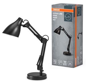 Osram - Stolová lampa DESK LINE 1xE27/11W/230V čierna