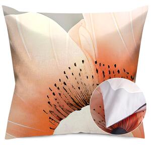 SATÉNOVÁ OBLIEČKA NA VANKÚŠ SATYNLOVE PREMIUM 40X40 CM KVETY