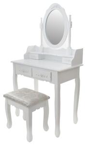 Bestent Toaletný stolík Primadonna WHITE