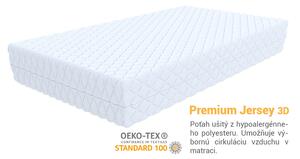 Kokosový matrac Sandra 80x200 Poťah: Premium Jersey 3D