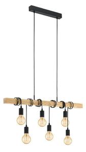 Eglo 78937 - Luster na lanku TOWNSHEND 6xE27/60W/230V