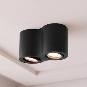 BRILAGI - Usmerjena svetilka MIA DOUBLE 2xGU10/30W/230V črna