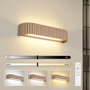 BRILAGI - stmievateľné nástenné LED svietidlo FALCON MODERN LED/14W/230V 40 cm béžová + diaľkový ovládač