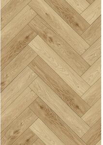 Mexen Anniston vinylové panely v chevron vzore 635 x 127 mm SPC 6,5 mm, podklad IPEX 1,5 mm, 4 V-Fuga, Dub