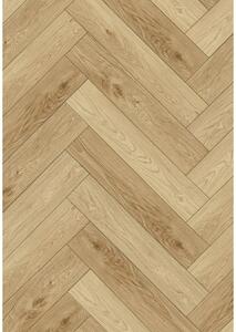 Mexen Anniston vinylové panely rybia kosť 570 x 95 mm LVT Dryback 2,5 mm, podklad PVC, 4 V-fuga, dub - F1471-0570-095-255-4V1-01