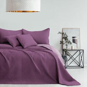 AmeliaHome Prehoz na posteľ Softa fialová, 220 x 240 cm