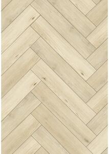 Mexen Calera vinylové panely rybia kosť 635 x 127 mm SPC 6,5 mm, podložka IPEX 1,5 mm, 4 V-Fuga, Dub