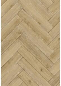 Mexen Charter Oak vinylové panely rybia kosť 635 x 127 mm SPC 6,5 mm, podložka 1,5 mm, 4 V-drážka, Dub