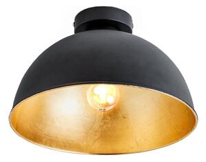 B.K. Licht 1322 - Stropné svietidlo 1xE27/60W/230V čierna/zlatá