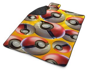 Sablio Plážová deka Pokemon ball Pattern: 200x140 cm